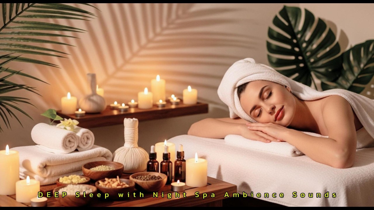 DEEP Sleep with Night Spa Ambience Sounds