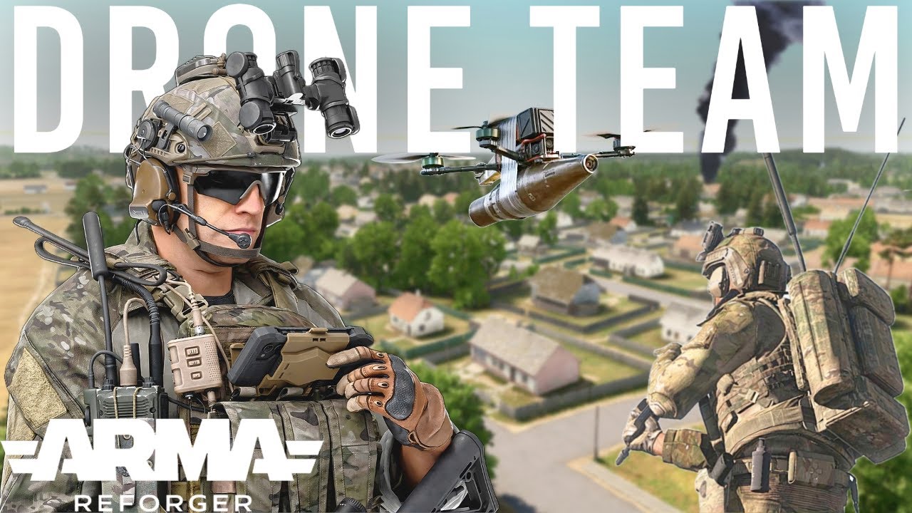 Using FPV Drones In The New Zarichne Server... | Arma Reforger
