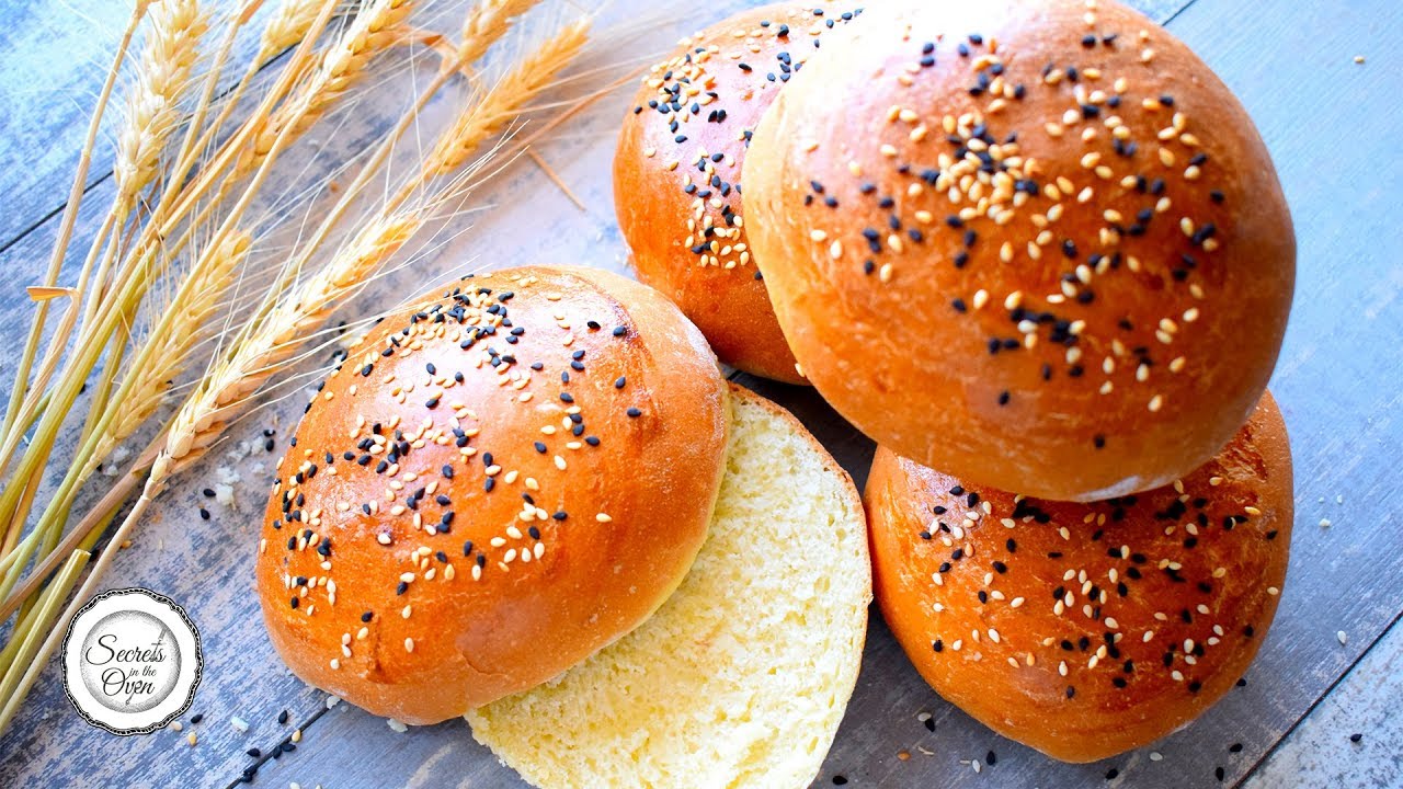 30 Minutes Burger Buns Recipe | Fast Dough Making
