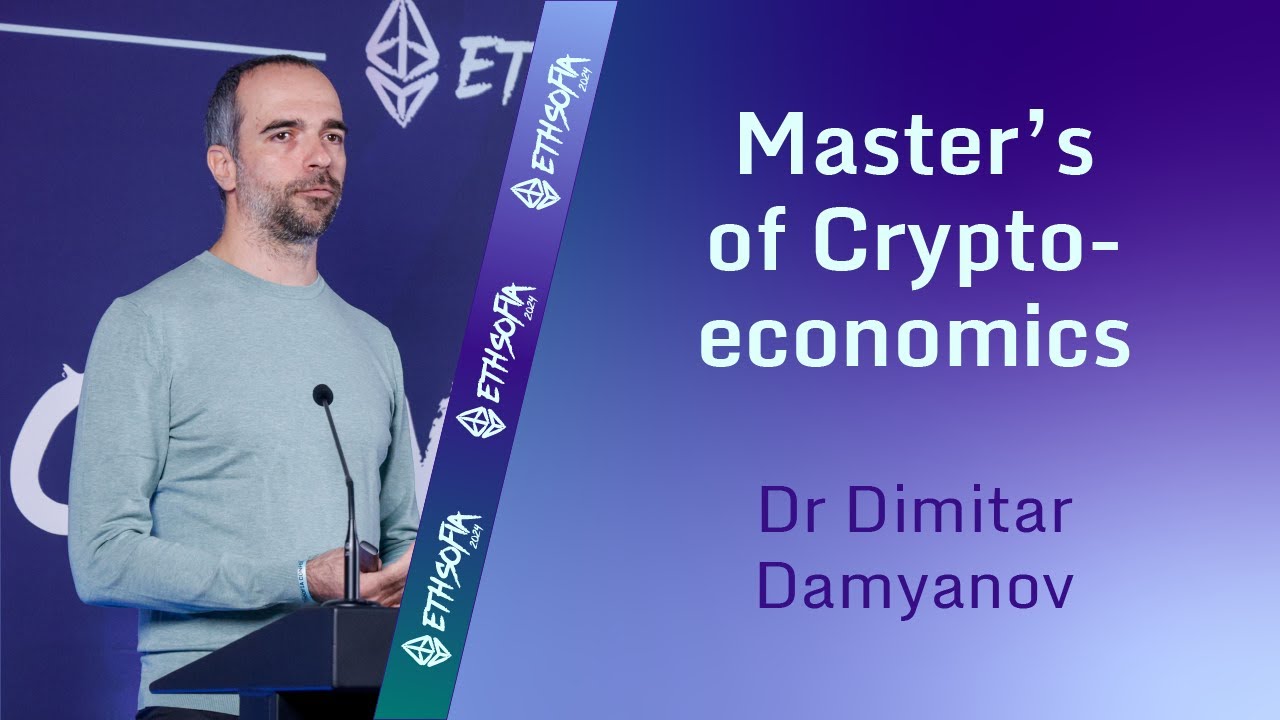 Dr. Dimitar Damyanov: Introducing UNWE's Masters of Cryptoeconomics | ETHSofia