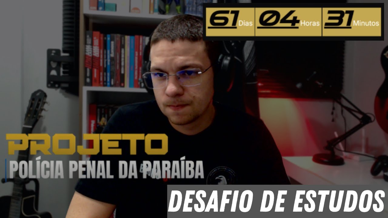 Desafio Edital PP-PB | Se fosse publicado hoje, você estaria pronto?
