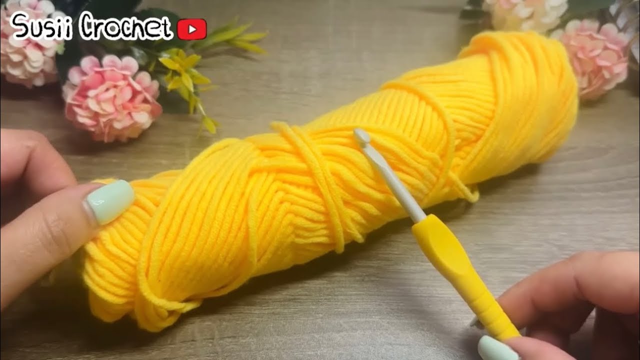 💛 El punto CORAZÓN mas HERMOSO que he tejido! Un MUY DIFERENTE patrón de CROCHET!