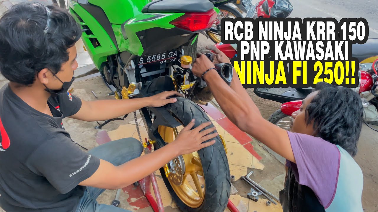 TUTORIAL PENGAPLIKASIAN RCB NINJA KRR 150 PNP RCB NINJA FI 250