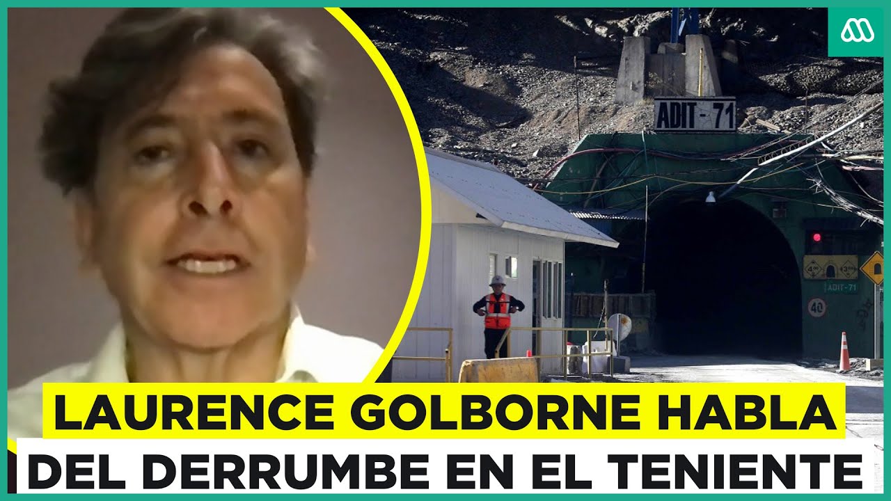 Entrevista completa a Laurence Golborne por derrumbe en mina El Teniente