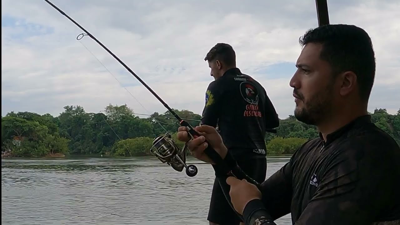 Pescaria de pacu na rodadinha em Alta Floresta