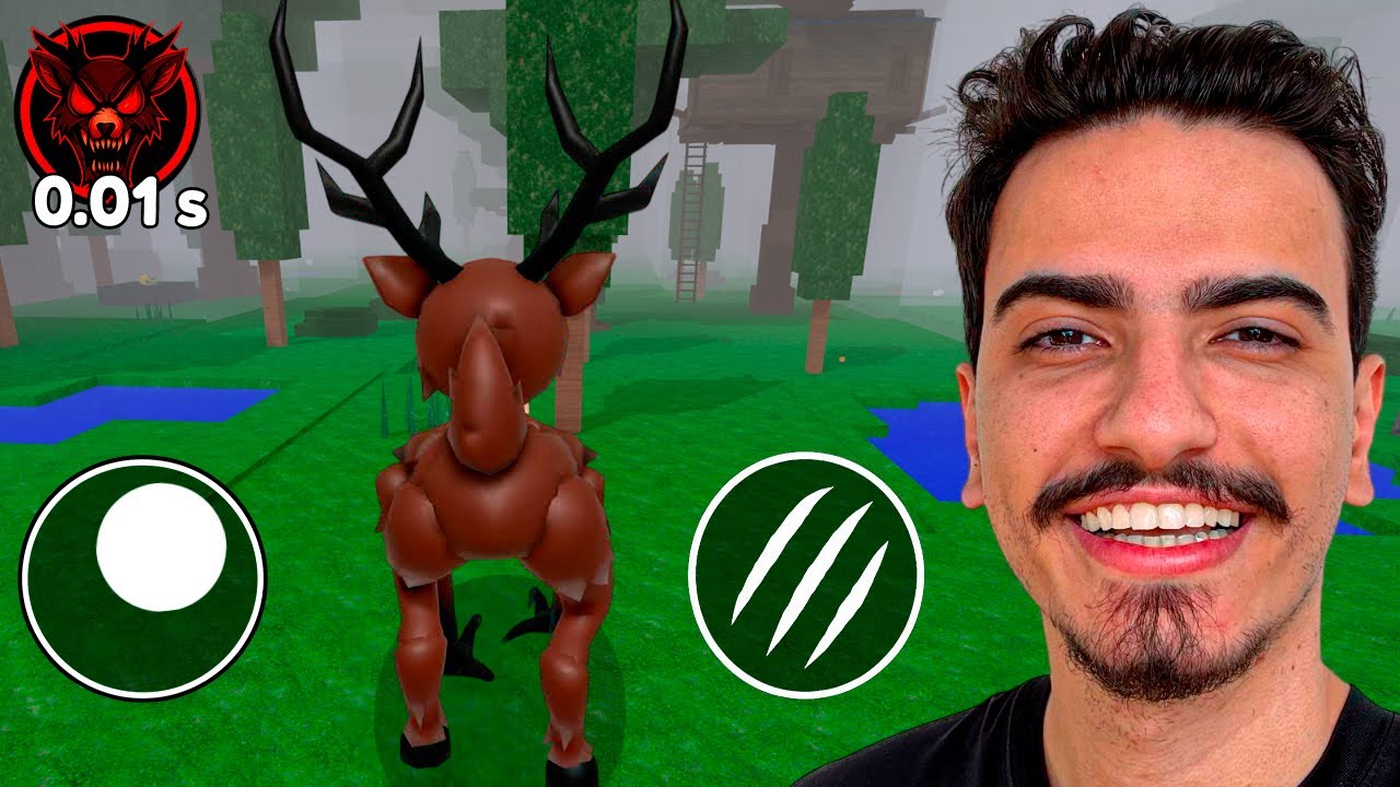 VIREI O CERVO NO 99 NOITES NA FLORESTA 🦌🕹️
