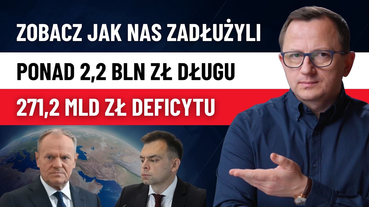 Polska w Ruinie: 918,9 mld zł Wydatk&oacute;w, 272 mld zł Deficytu! Co Wynika z Budżetu na rok 2026?