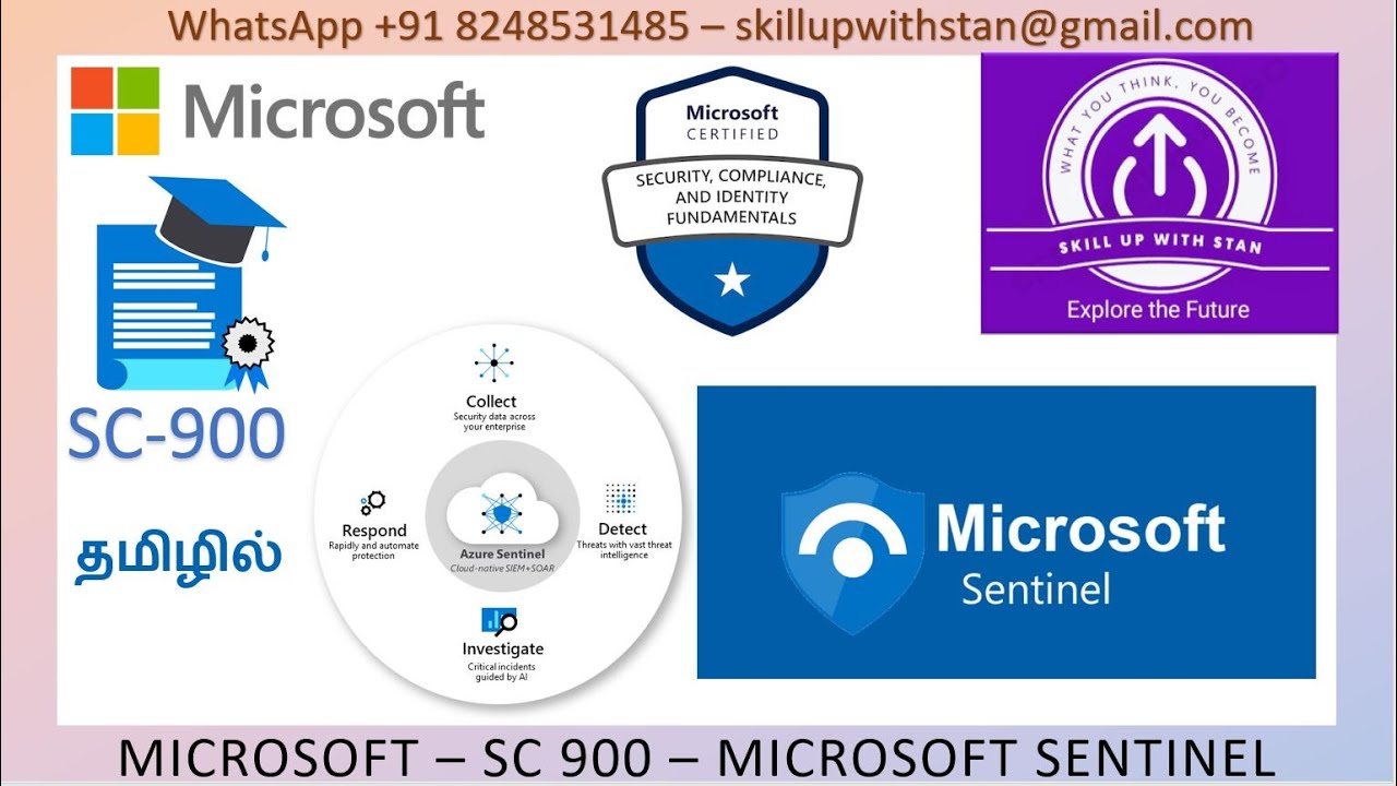 MICROSOFT SC 900 IN TAMIL - MICROSOFT SENTINEL