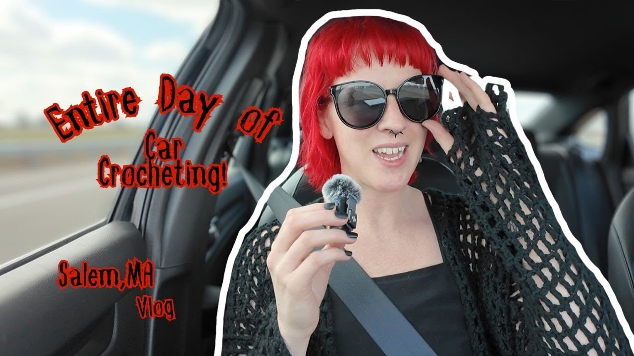 Crocheting to Salem for the Fiber Witch Festival ~ 2025