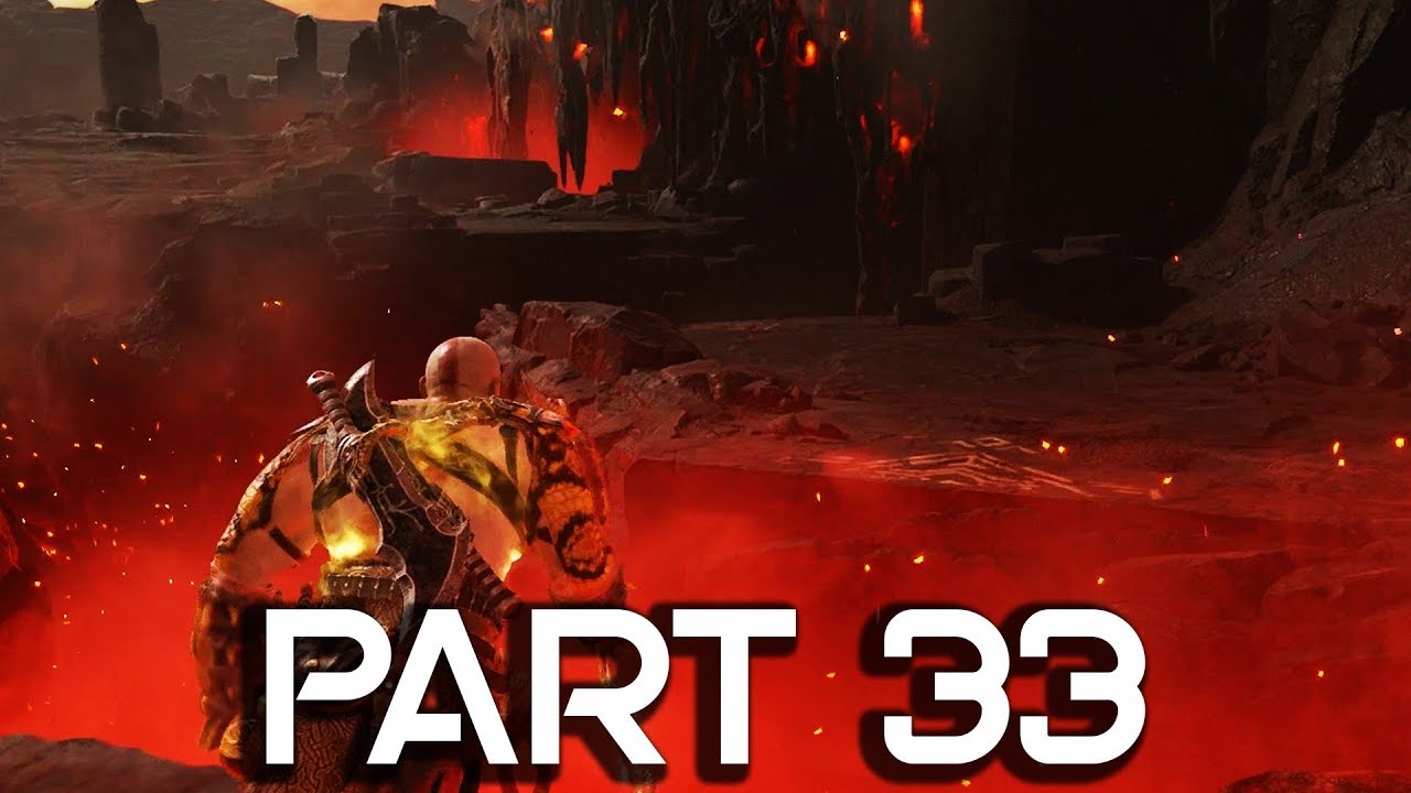 God of War 4 Walkthrough Part 33 - Fire Realm Trials - GOD OF WAR GAMEPLAY!! (PS4 PRO 60FPS)