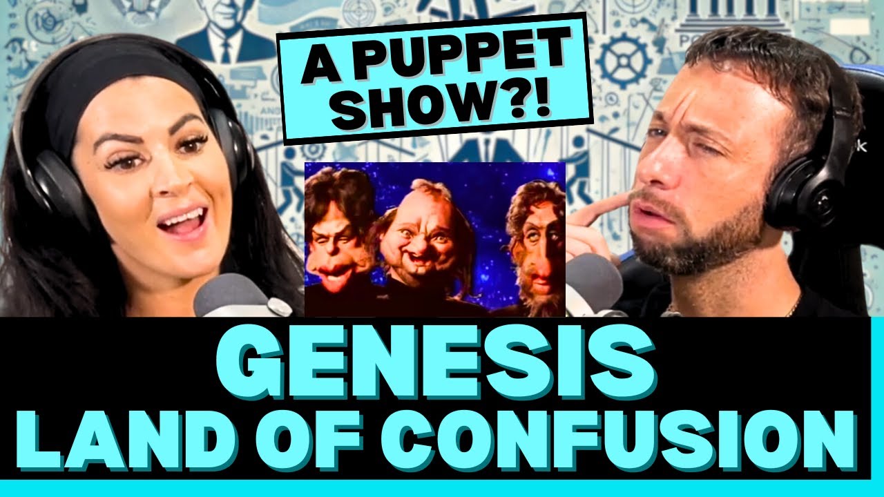 ONE OF THE CRAZIEST MUSIC VIDEOS EVER! First Time Hearing Genesis - Land of Confusion Reaction!