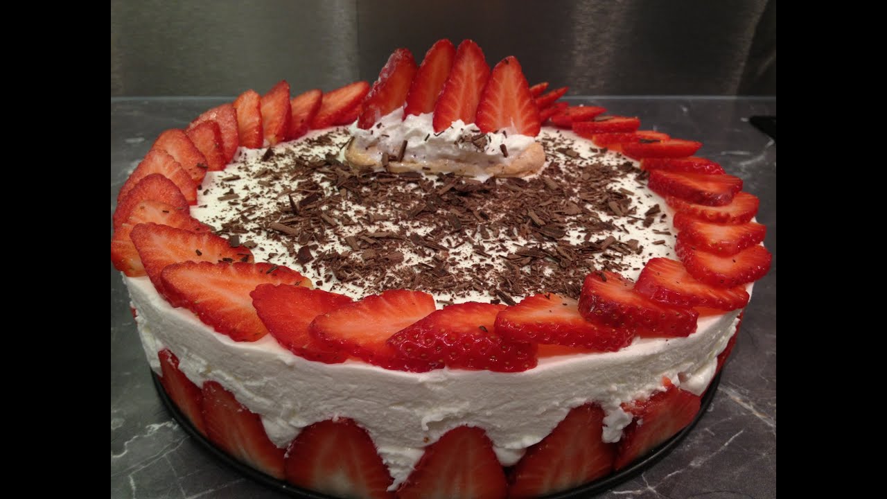 Recette du Fraisier facile (Cuisine par Cedric et Seb)