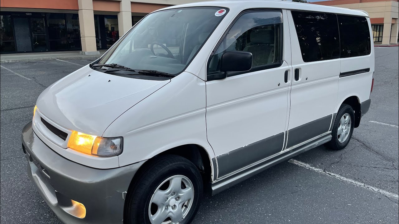 1996 Mazda Bongo Friendee 4WD full time, turbo diesel intercooler 2.5L WLT RHD jdm import from Japan