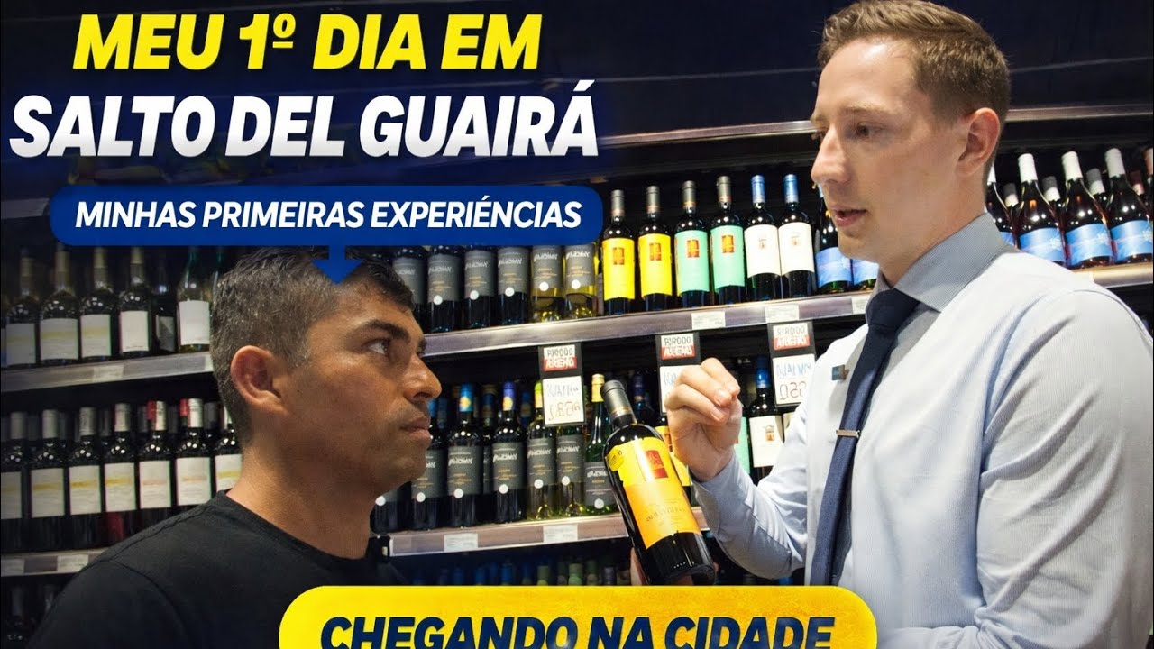 MEU PRIMEIRO DIA EM SALTOS DEL GUAIRÁ 🇵🇾 | PRIMEIRAS IMPRESSÕES