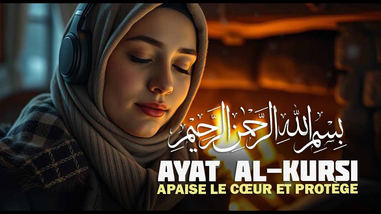 Ayat al-Kursi en voix douce pour relaxation profonde et foi renforcée