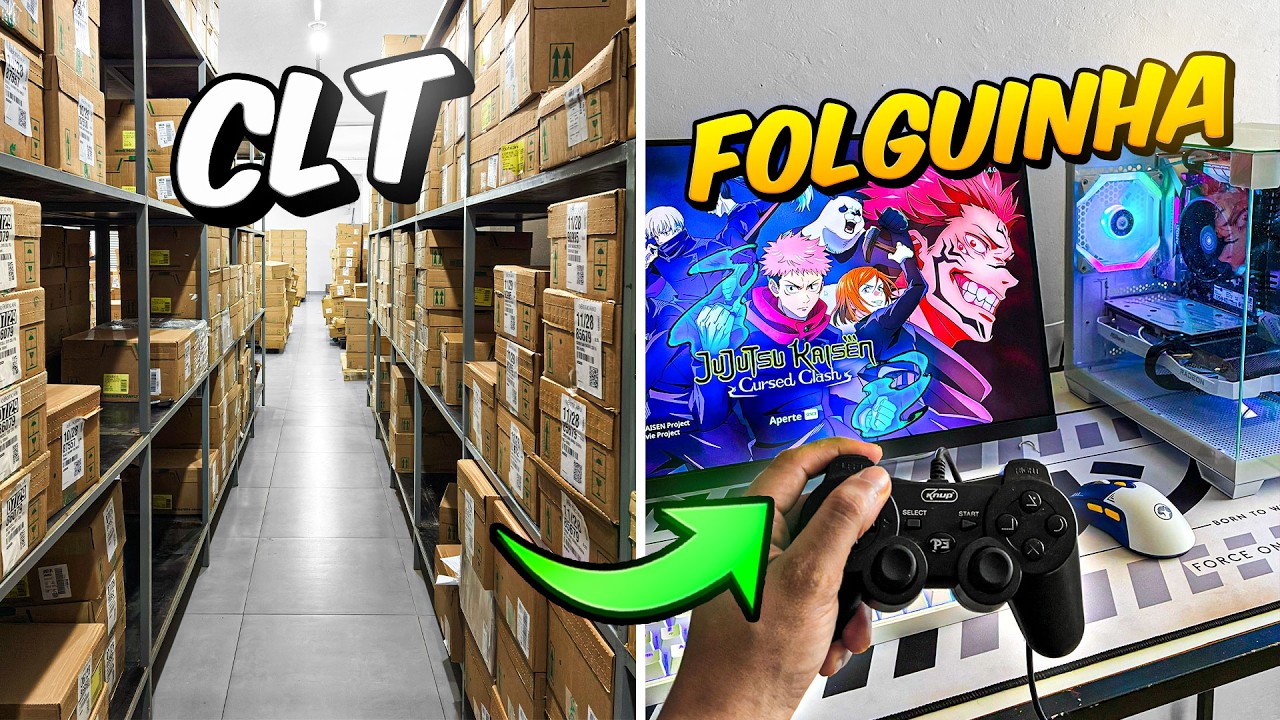 um dia na vida de um clt gamer