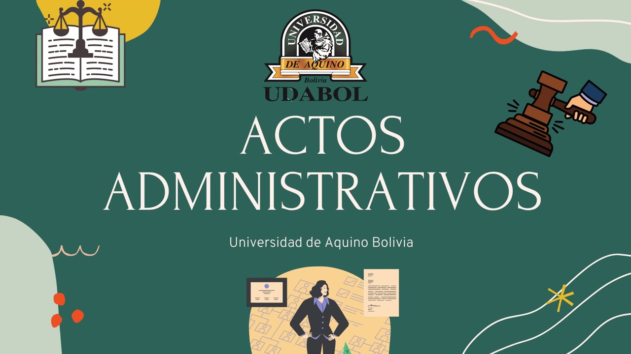 ACTOS ADMINISTRATIVOS - UDABOL, LA PAZ - BOLIVIA