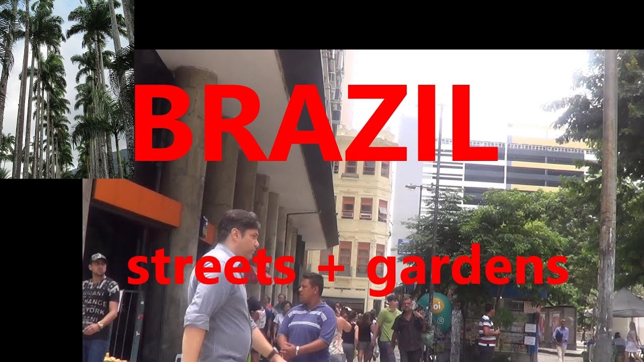 The Plant Traveller Brazil - Streets and Gardens   #riodejaneiro #subscribe