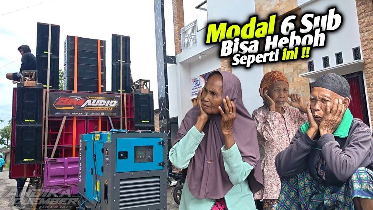 BM Audio Bondowoso‼️6 Sub Sudah Seheboh Ini Di Karnaval Karang Malang - Jambesari - Bondowoso 2026