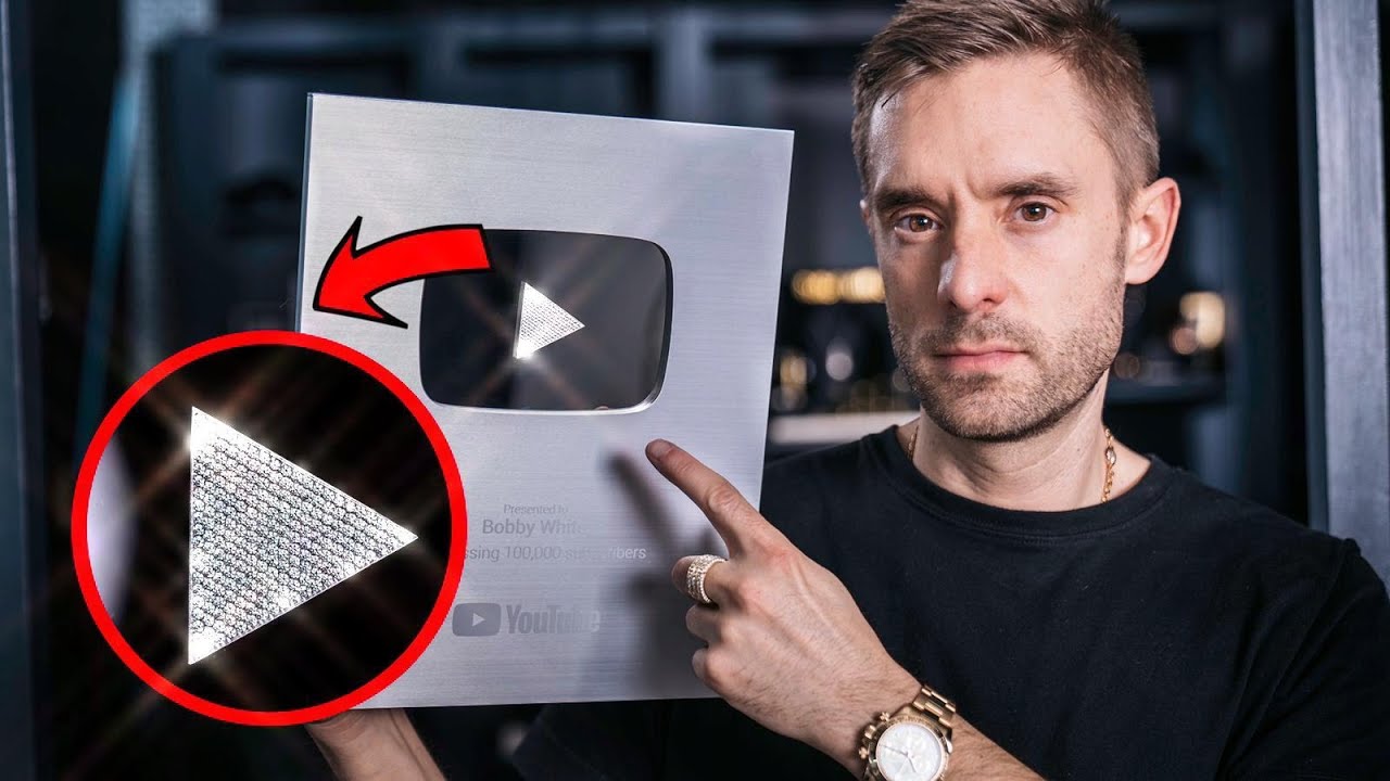 I Made The First REAL Diamond YouTube Play Button