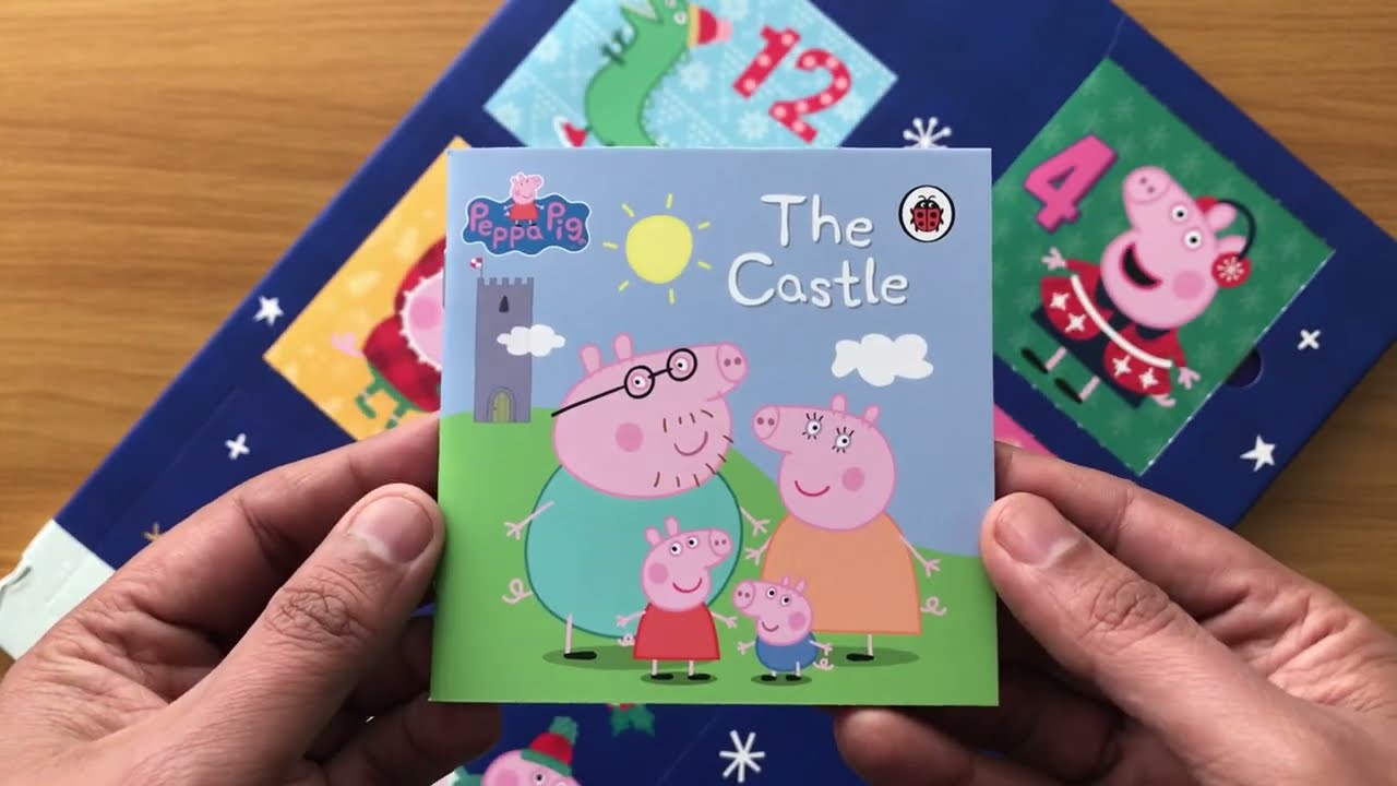 09. The Castle: Peppa Pig Christmas Advent Calendar 24 Books - Read Aloud Book for Children