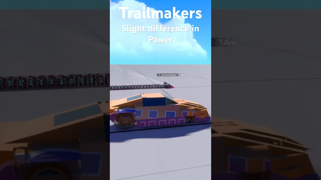 Trailmakers - rolling start at mach is crazy tho..#trailmakers #racing #dragrace #fast #supersonic