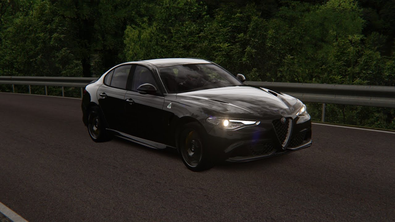 Chill Ride on Asseto Corsa with max graphics | ALFA ROMEO GIULIA QUADRIFOGLIO