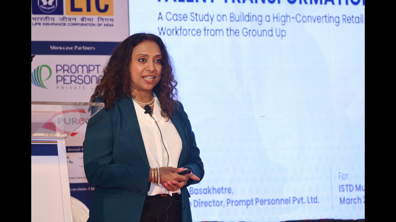 Industry Showcase 2: Prompt Personnel at 2026 ISTD Mumbai Annual Conference