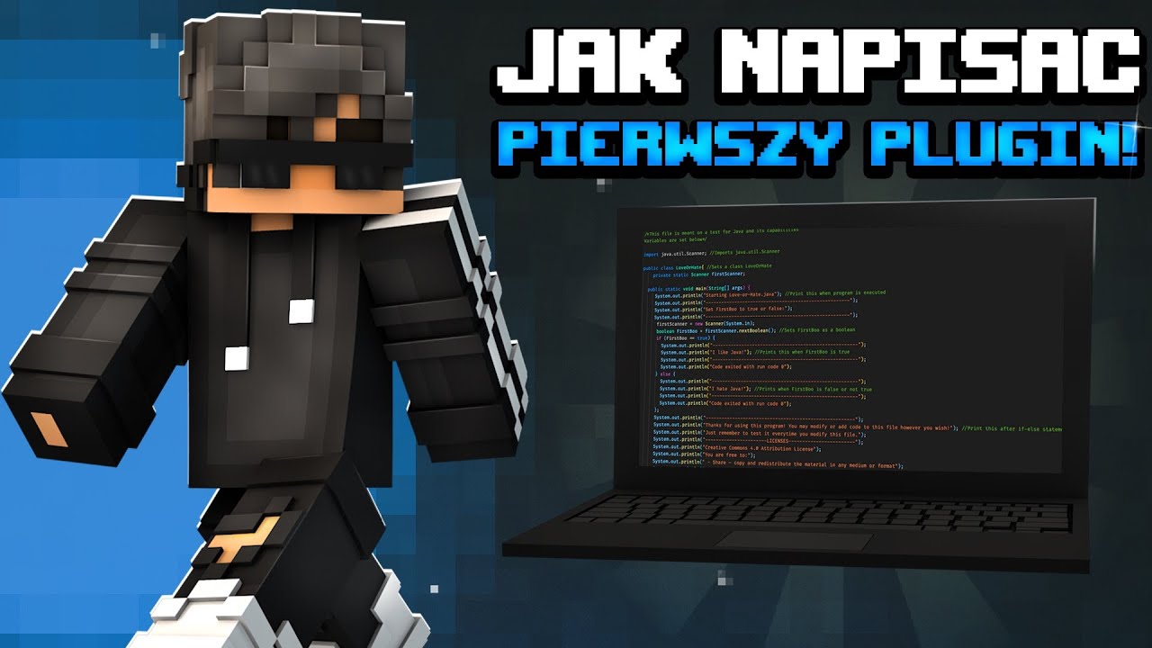 [PORADNIK] Jak napisać swój PIERWSZY plugin minecraft? - Sklep za serca z ANARCHIA.GG