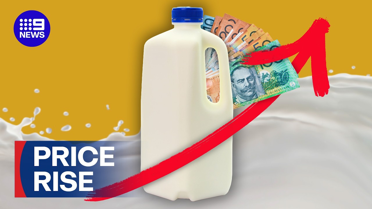 Why milk prices are about to skyrocket | 9 News Australia