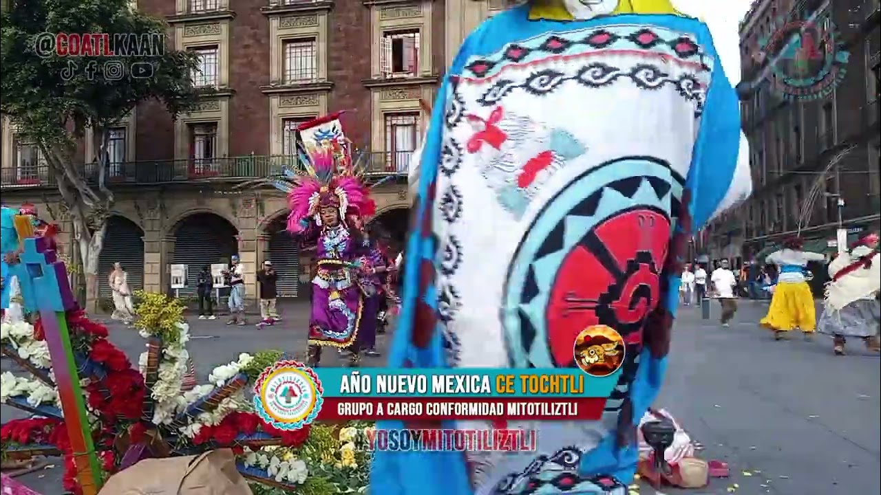 Año Nuevo Mexica CE TOCHTLI e inicio del nuevo atado de 52 años CONFOMIDAD MITOTILIZTLI