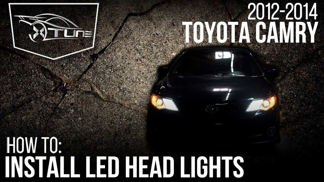 X-tune Installation Video: 2012-2014 Toyota Camry - LED Headlights