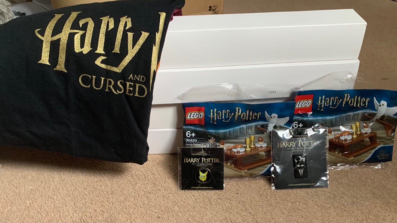 Cursed child merchandise shopping haul