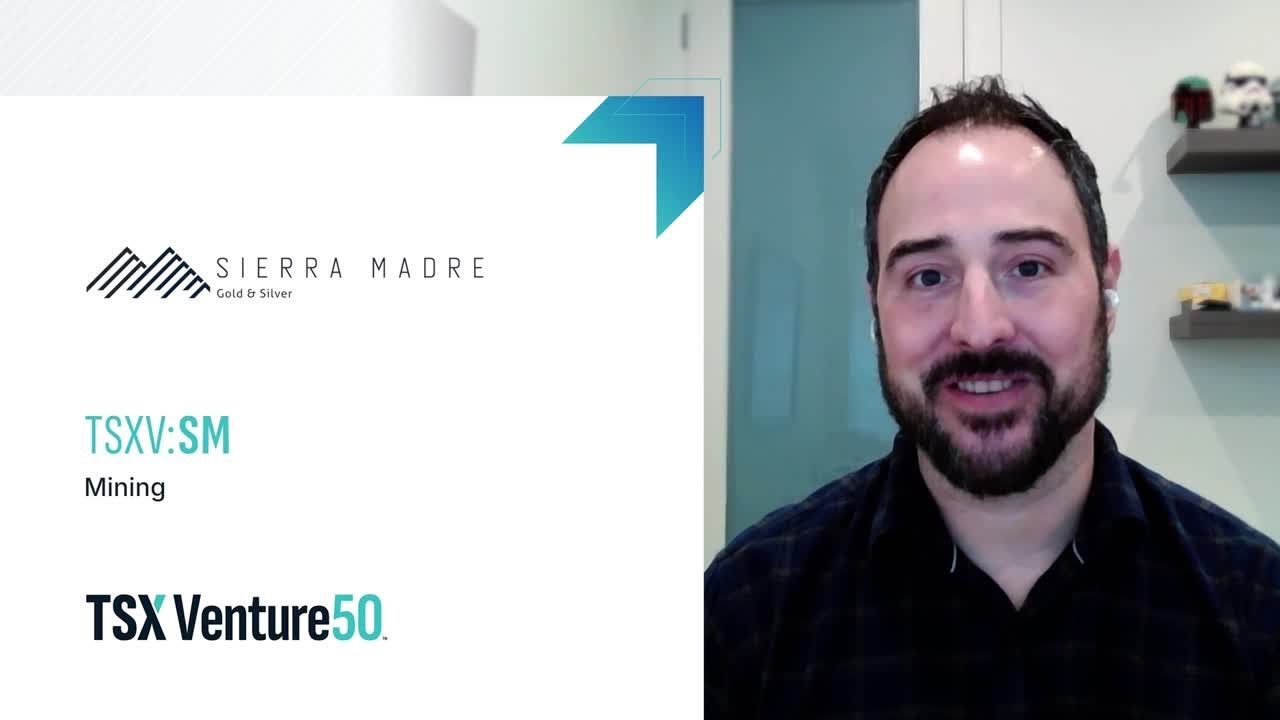 Sierra Madre Gold and Silver Ltd. (TSXV:SM) | 2026 TSX Venture 50&trade;