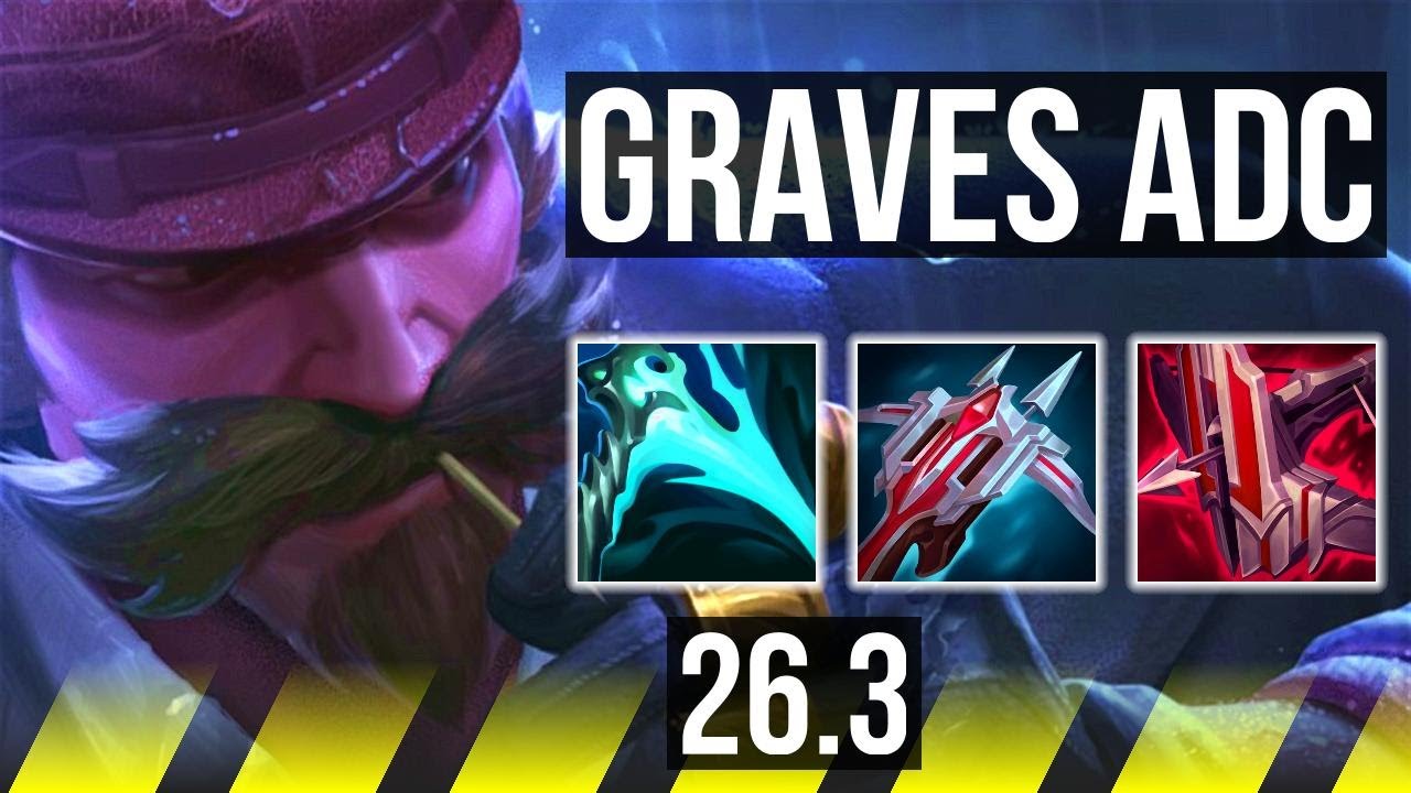 GRAVES & Nautilus vs YUNARA & Alistar (ADC) | Electrocute, 52K damage | EUW Grandmaster | 26.3