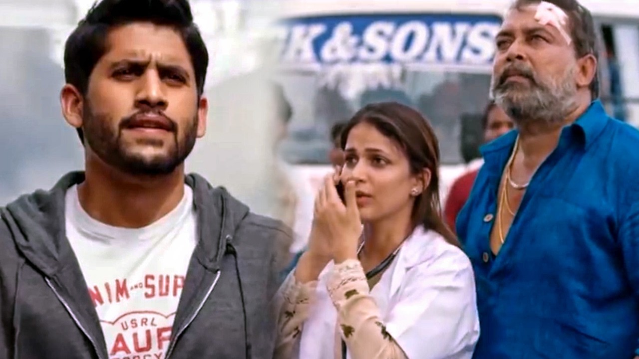 इतानी ट्रैफिक के बाबजूद Naga Chaitanya ने पेशेंट के पास ब्लड पहुचा ही दिया | Yuddham Sharanam फिल्म