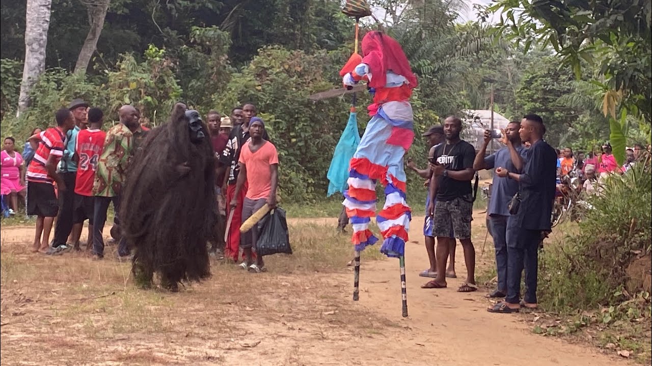 Raw African Village Culture: Masquerade Among the People