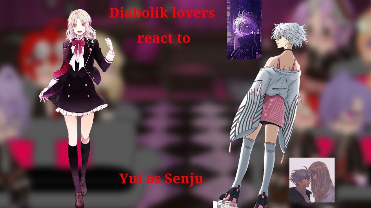 Diabolik lovers react to Yui as Senju /tokyo revengers 1/1 by Sanzu san