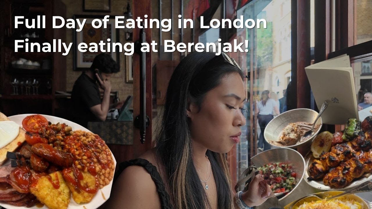 London Food Vlog 🇬🇧 | Iconic Spots You NEED to Try: E Pellicci’s, Berenjak & More!