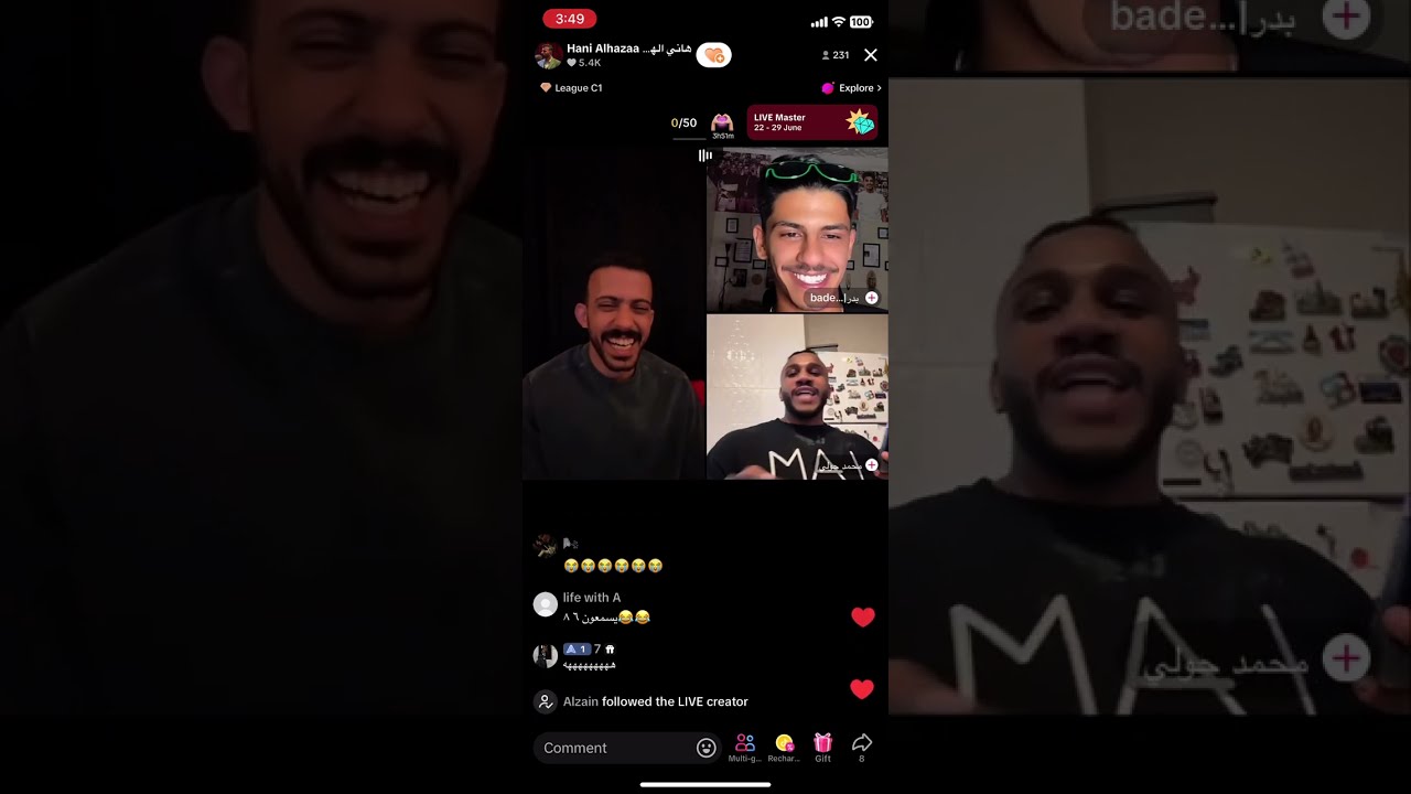 بث هاني الهزاع 22/6/2024
