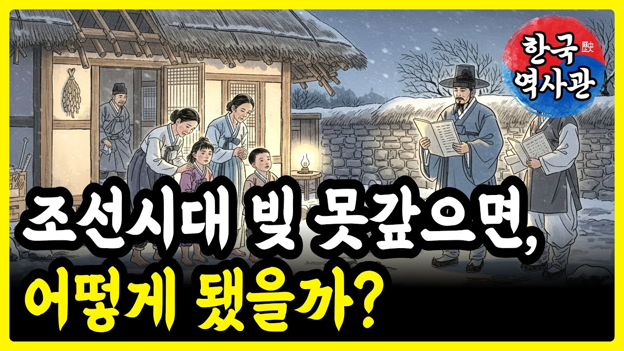 조선 빚 못 갚으면 진짜 노비가 됐을까? 조선 파산 빚 독촉의 현실, 환곡·전당문기 ‘담보의 끝’ | 한국역사관