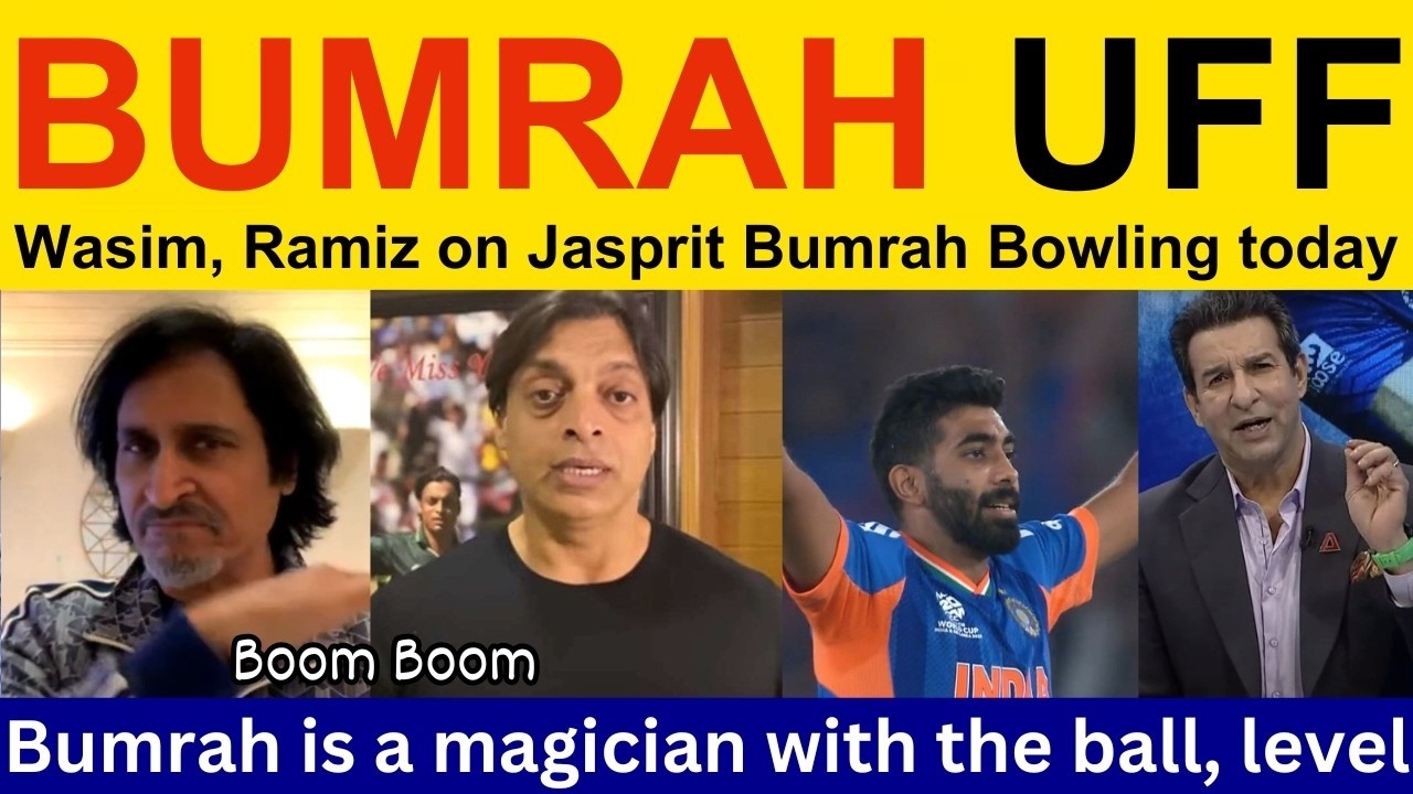 Pak Media crying on Jasprit Bumrah bowling today vs WI | Ramiz Speaks, Shoaib Akhtar | T20 WC 2026