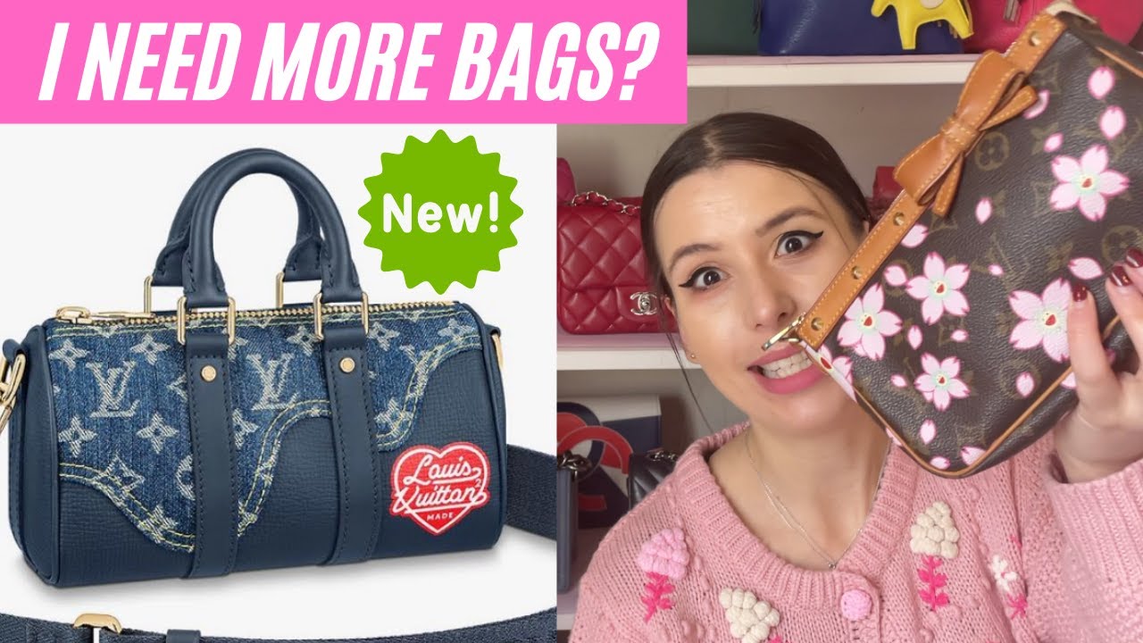 LOUIS VUITTON DENIM KEEPALL XS 2021 NIGO COLLAB LEAK?