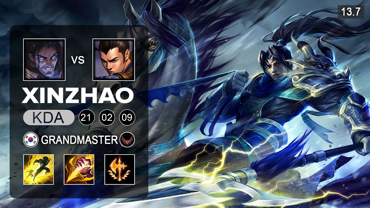 Kanavi XinZhao vs Sylas Mid - KR Grandmaster - Patch 13.7 Season 13