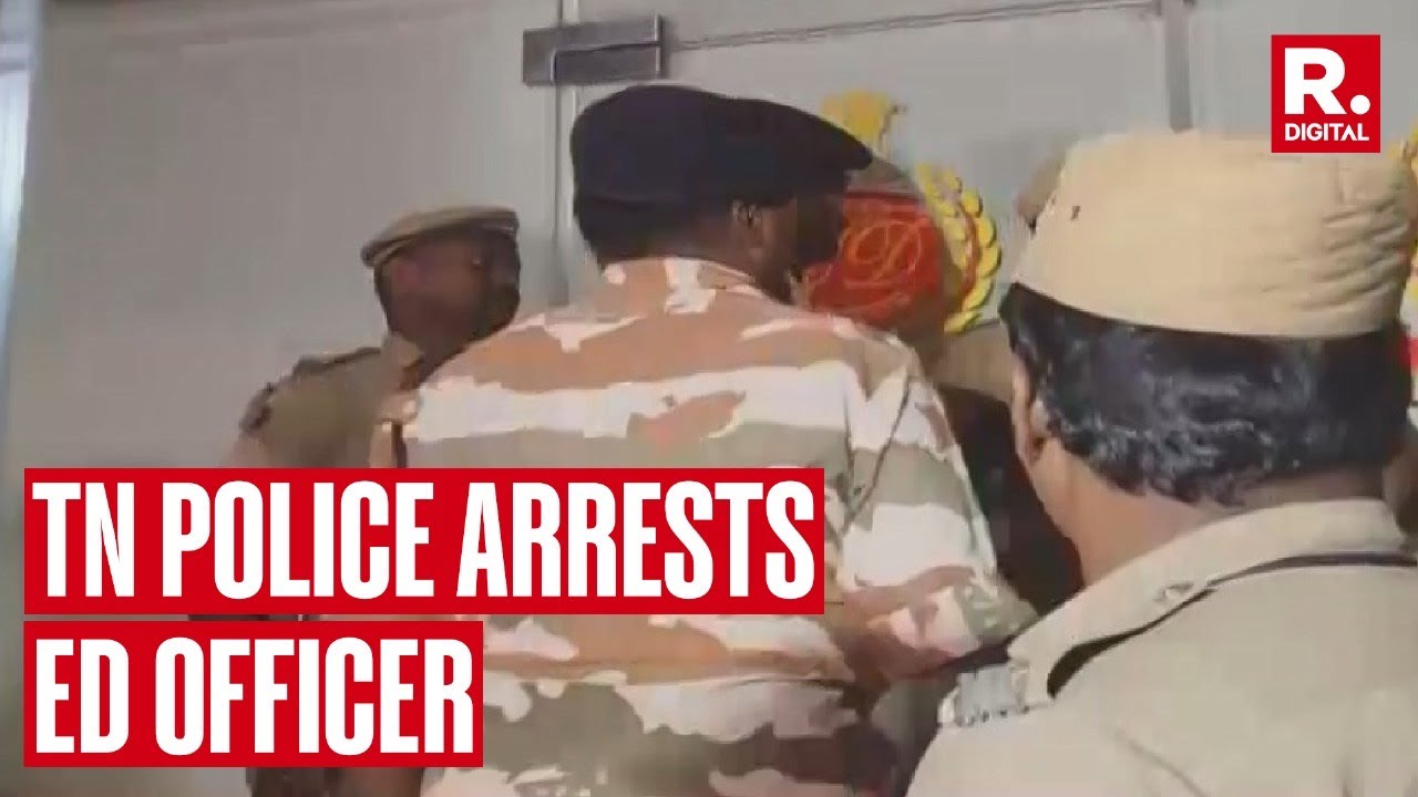 Tamil Nadu Police Arrest ED Official, Caught Red-Handed Accepting 20 Lakh Bribe From A Doctor