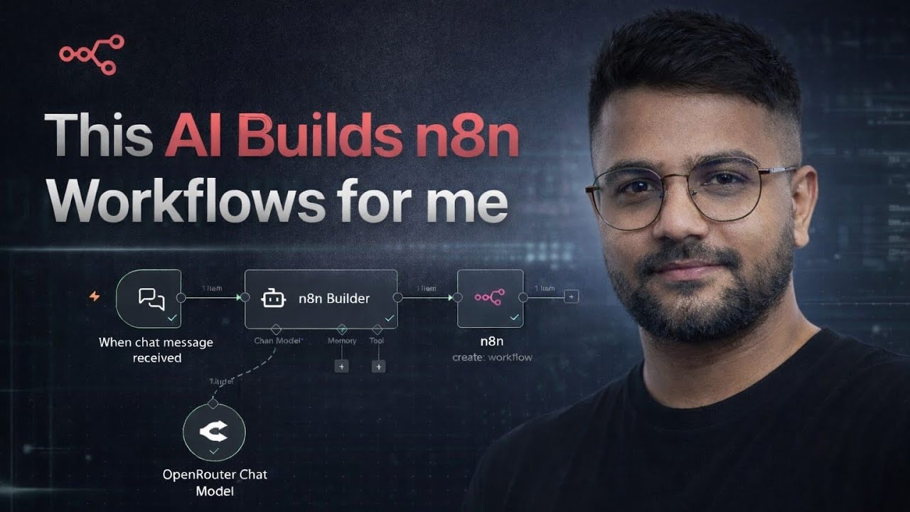 I didn&rsquo;t automate a task.I automated automation itself 🤯 #n8n #n8nworkflow