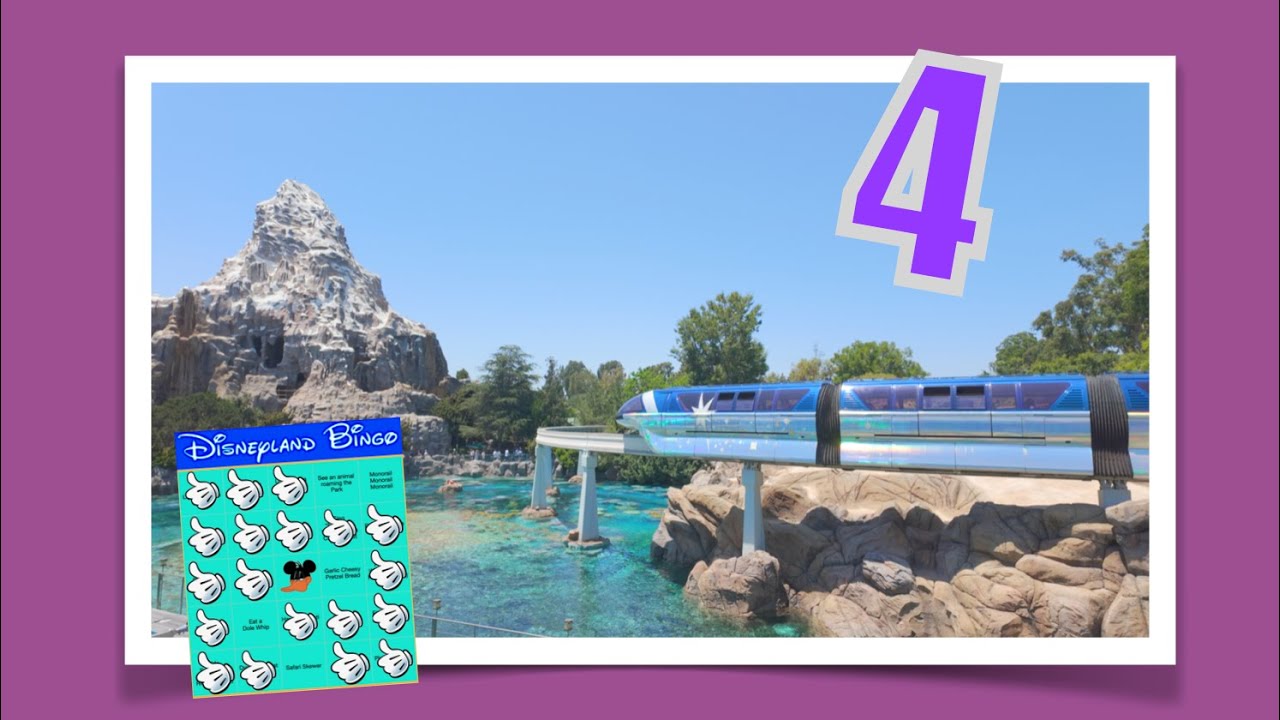 Rise Evac, Monorail Song, Eating Challenge, Disneyland Bingo! 4