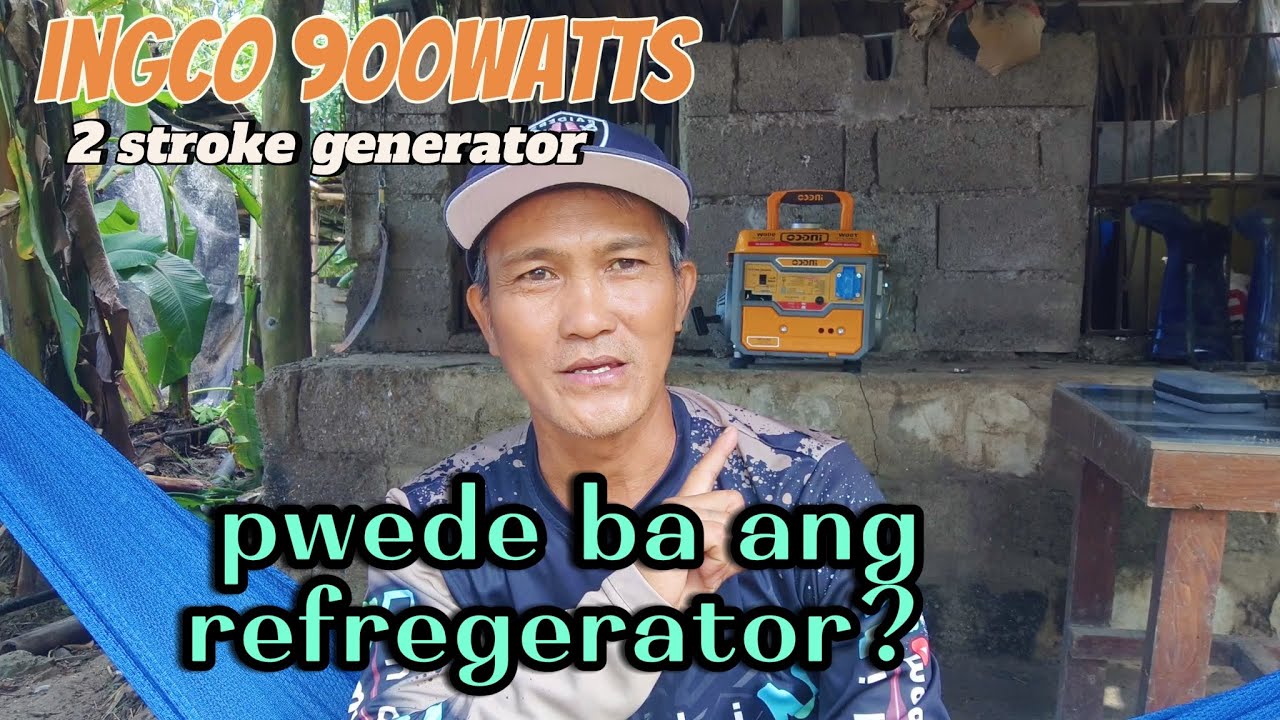 INGCO 2 STROKE 900 WATTS GENERATOR UPDATE REVIEW