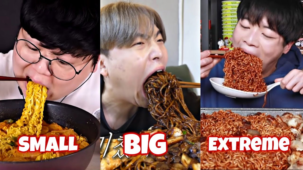 SMALL BITES VS BIG BITES VS EXTREME BITES!🙀😱🤯