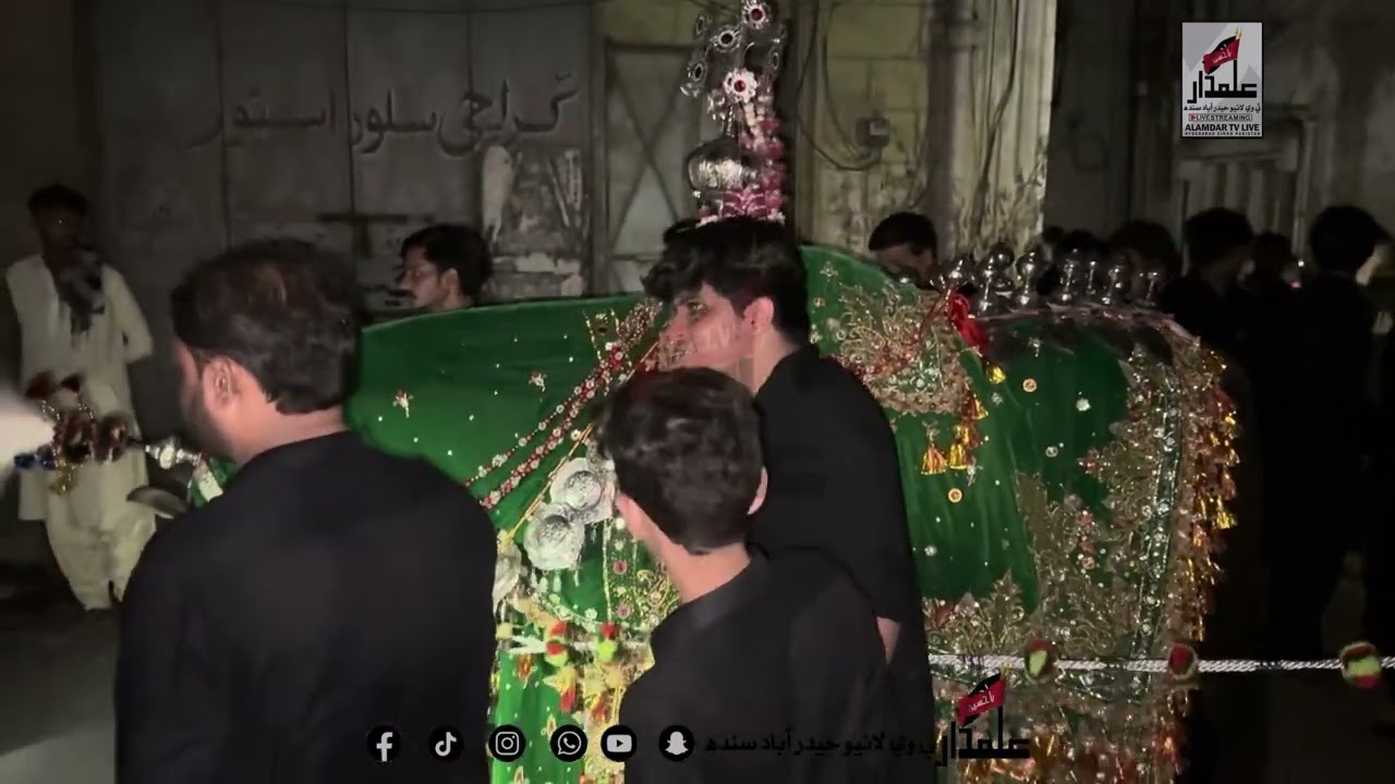 13 Muharram 2024 | Pasha Kazi Jo Pir | KhaiRoad Dargah Chattan Shah Hyderabad